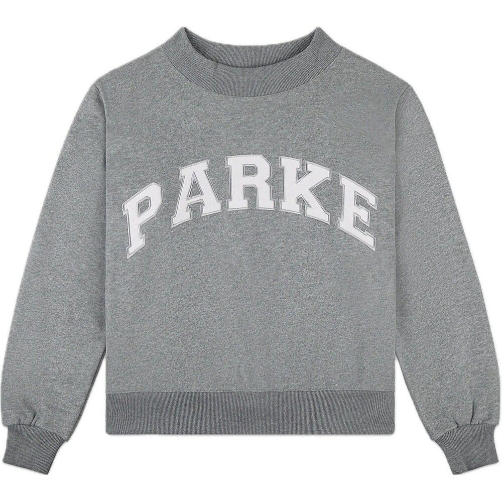 Parke Monochrome Women’s Varsity Mockneck Stormy Sweatshirt XXL SOLD OUT Fleece